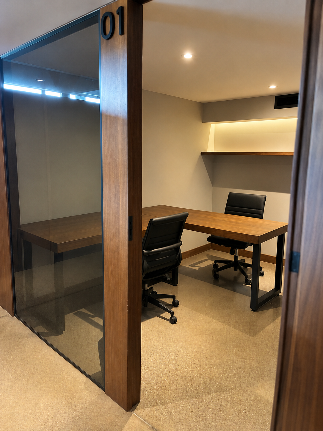 Oficina Oro de GWork Querétaro