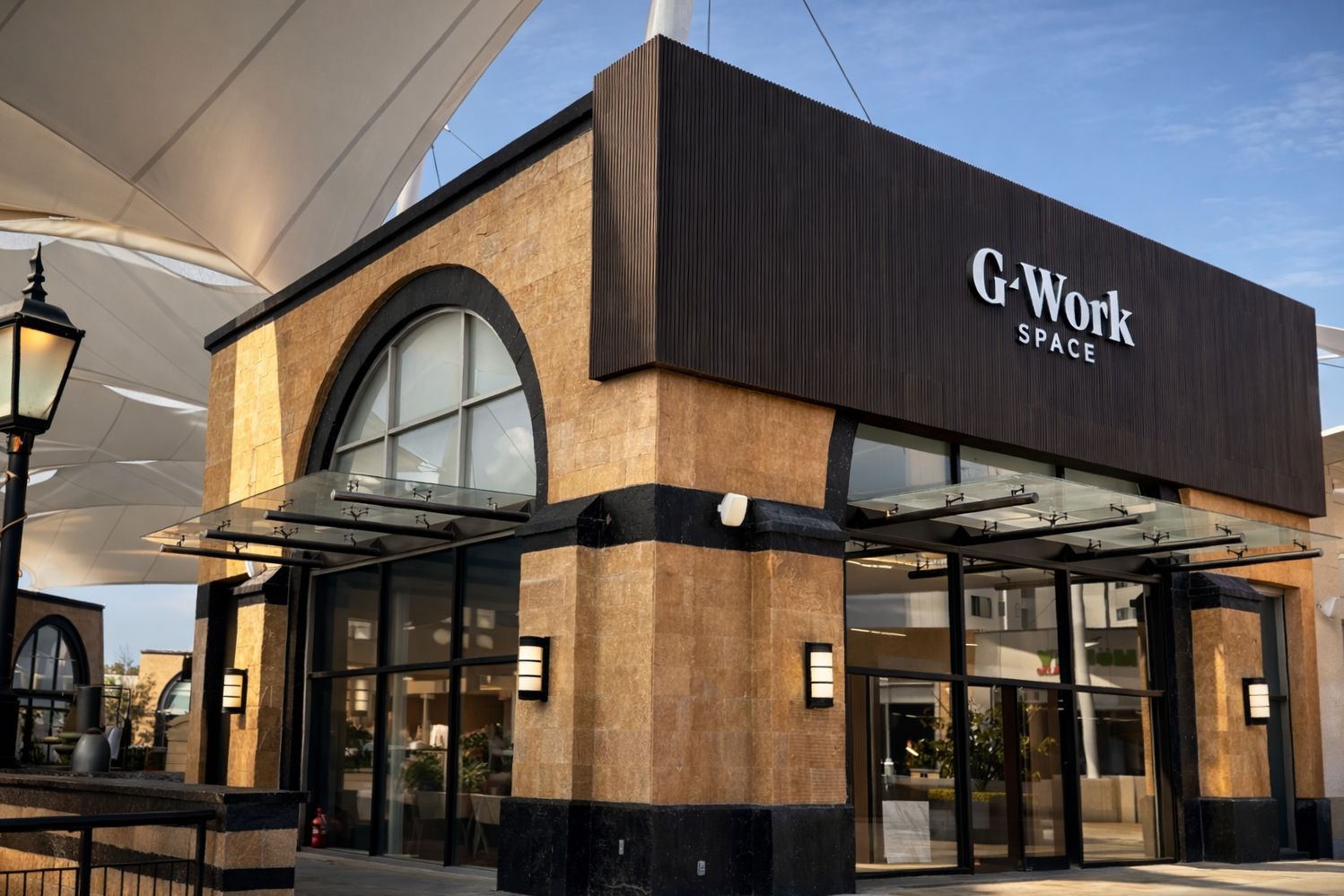 Fachada de GWork Space Morelia en Paseo Altozano