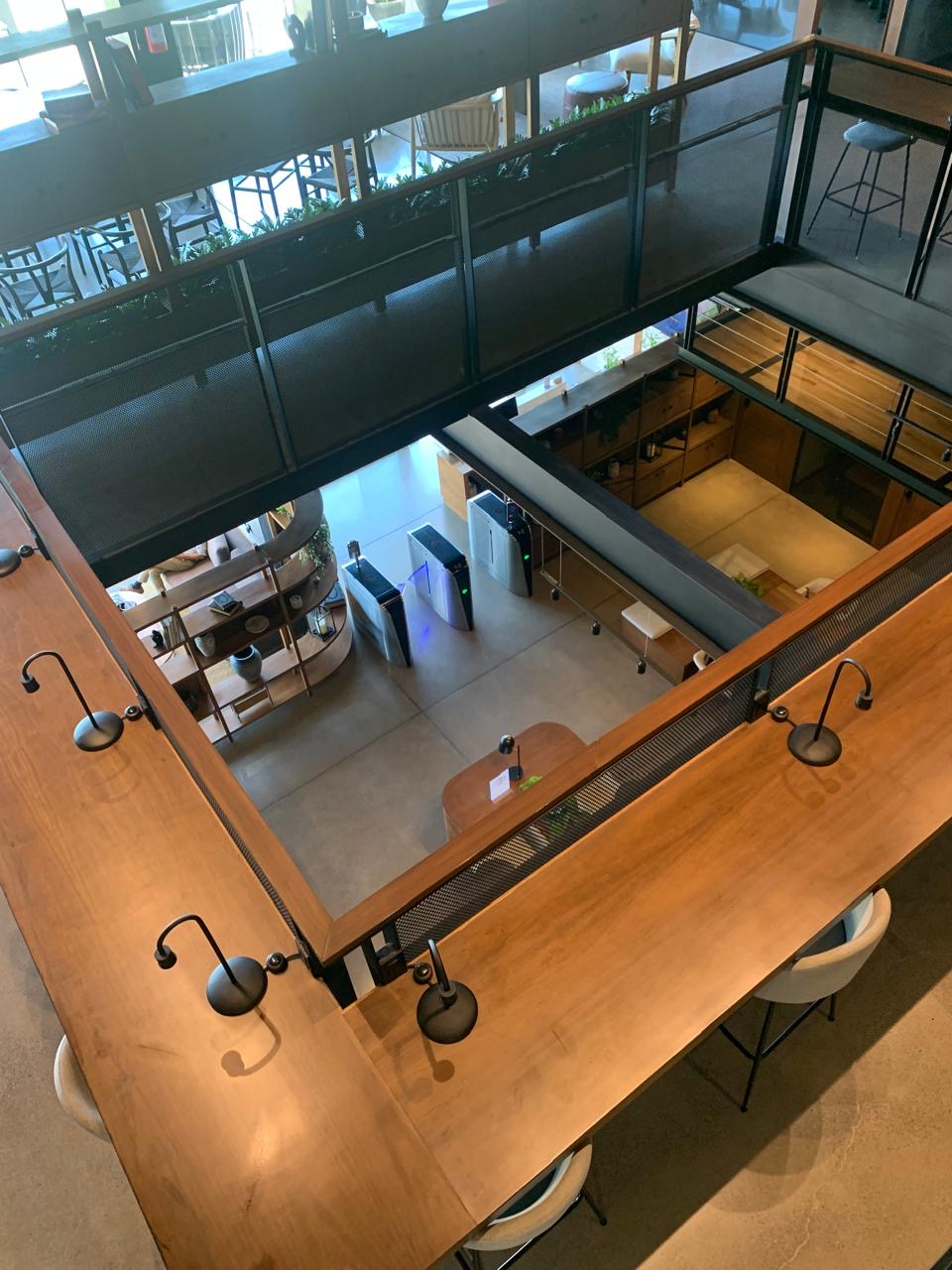 Área de coworking de GWork Querétaro