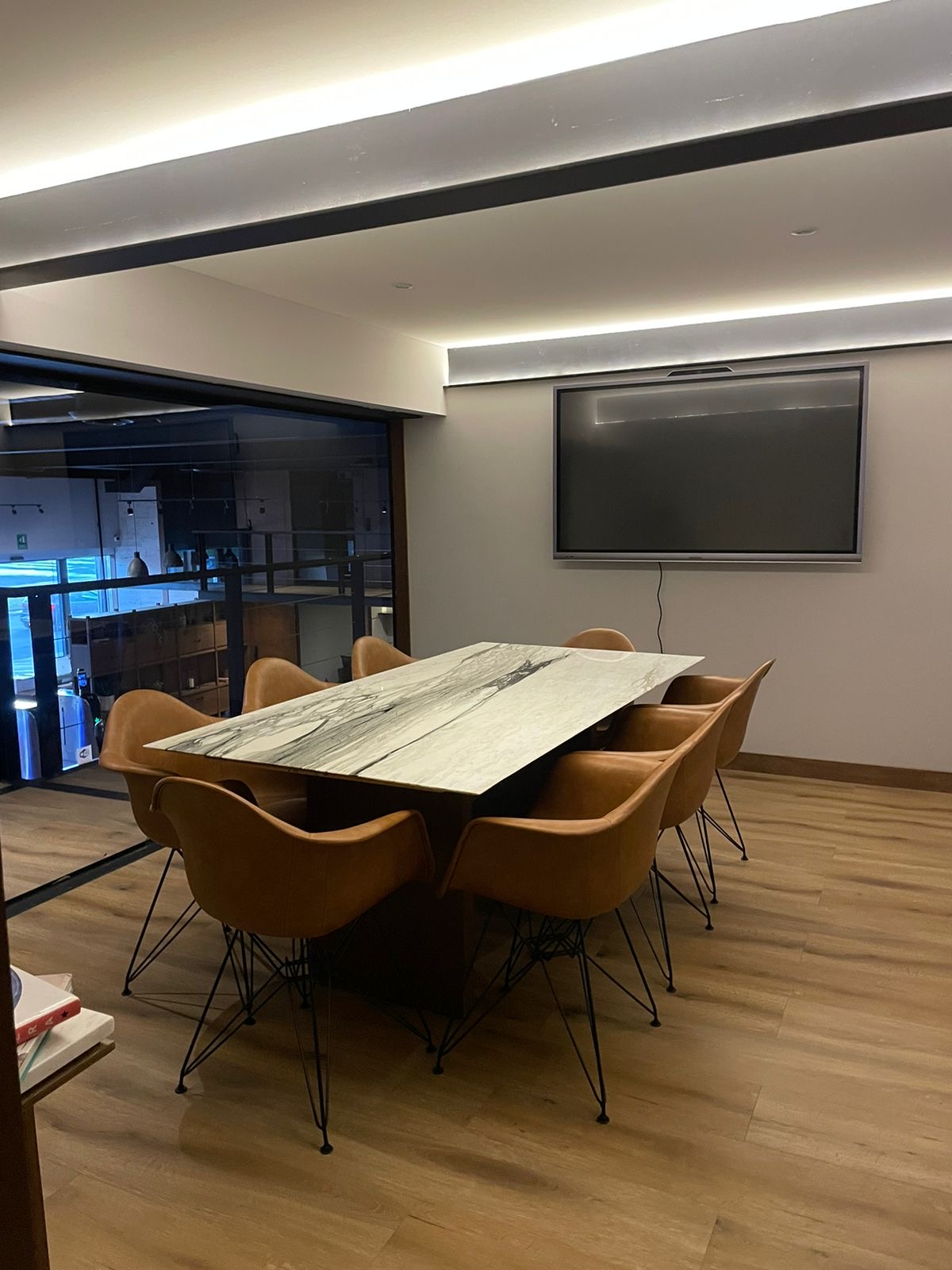 Sala de juntas de GWork Querétaro